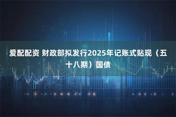 爱配配资 财政部拟发行2025年记账式贴现（五十八期）国债